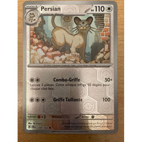 (2495) Persian 49/64  Pokemon 