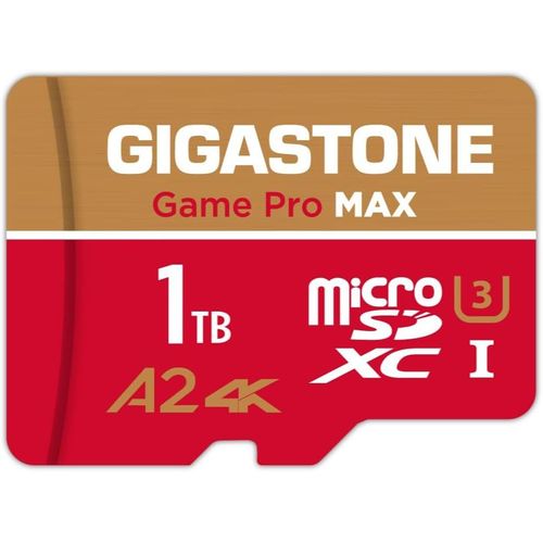 [5 Ans Rcupration De Donnes Gratuite] Carte Mmoire 1 To, Game Pro , Vitesse Jusqu' 150/140 Mo/S, Pour Nintendo Switch, Steam Deck, 4k Vido A2 V30 U3 Microsdxc Avec Adaptateur.[X342]