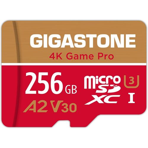 [5 Ans Rcupration De Donnes Gratuite] Carte Mmoire 256 Go, Game Pro Max, Vitesse Jusqu' 130/85 Mo/S, Pour Switch, Steamdeck, 4k Video A2 V30 U3 Microsdxc Avec Adaptateur[Hdm5235443]