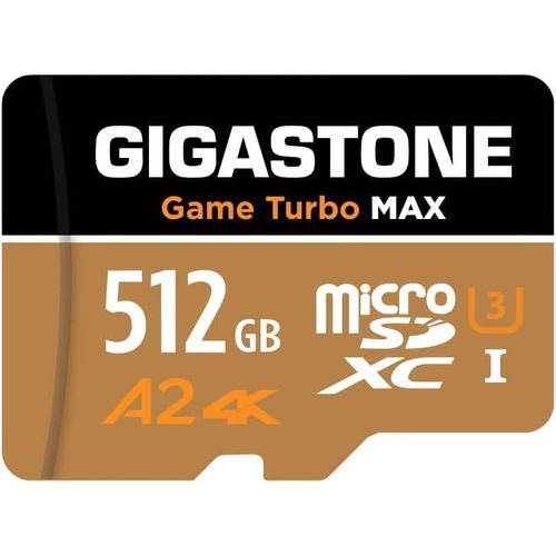 [5 Ans Rcupration De Donnes Gratuite] Carte Mmoire 512 Go, Game Turbo , Vitesse Jusqu' 160/130 Mo/S, Pour Switch, Steamdeck, 4k Video A2 V30 U3 Microsdxc Avec Adaptateur[X880]