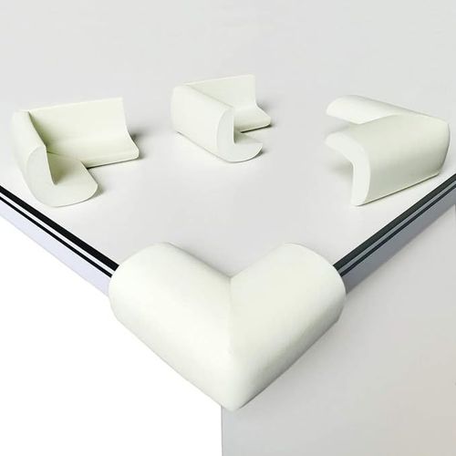 [8-Pack] Protections D'angle De Table (Blanc), Nbr Corner Defenders Protections D'angle Antichoc  Angle Droit Avec Adhsif Durable Pour Tables Et Tous Les Meubles Pointus