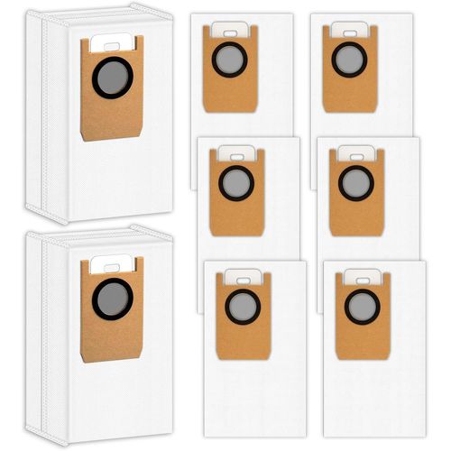 (8 Pices) Omni S1 Pro Sacs  Poussire De Remplacement Compatibles Avec L'Aspirateur Robot  Station Auto-Vide Eufy Omni S1 Pro, Accessoires Sacs  Poussire Pour Aspirateur Robot[SSE7113698]
