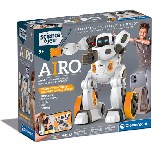 - Airo,Robot  Assembler-Ds 9 Ans-Dot D'une Intelligence Artificielle-Science Et Jeu Robotics-Jouet Enfant-Technologie Ia
