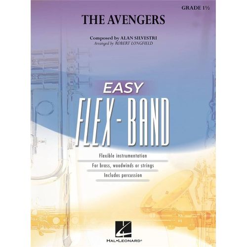Alan Silvestri : The Avengers - Set 5-Part Flexible Band And Opt. Strings Hl04006964