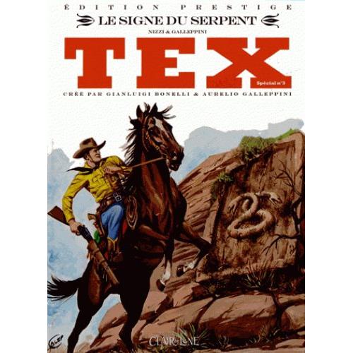 Bande Dessinée Western édition Prestige Tex Willer Tome 3 Le Signe Du Serpent 7766