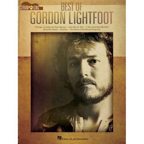 Best Of Gordon Lightfoot - Recueil Vocal And Guitar Hl00139393 9781495006869