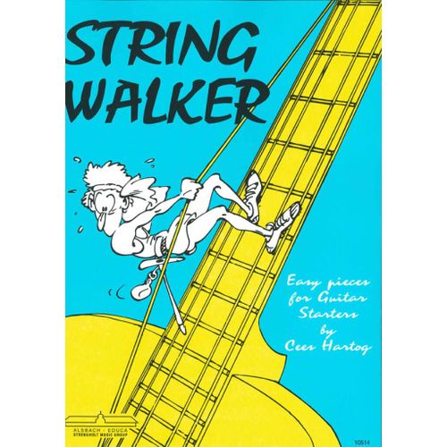 Cees Hartog : String Walker Easy Pieces For Guitar Starters - Recueil Guitare Alb10514 9789043145909