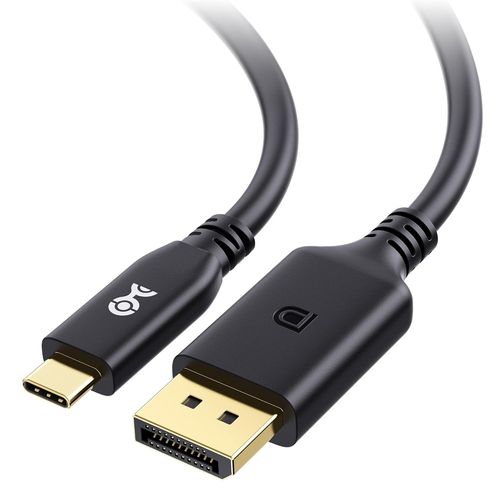 [Certifi Vesa] 40Gbps Cable Usb C Vers Displayport 2.1-1M, Supporte Dp40, 8K@120Hz / 4K@480Hz (Cable Thunderbolt 4 Vers Displayport) Noir - Pas Pour Moniteur Portable Usb-C[GBP6276590]