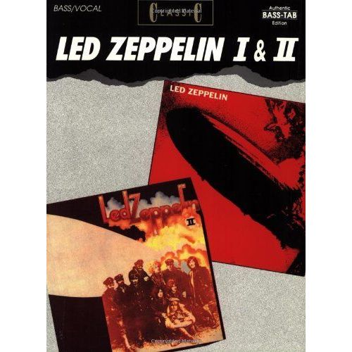 Classic Led Zeppelin Led Zeppelin & II Authentic Bass Tab Rakuten