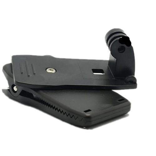 Clip De Camra D'Action Pour Gopro Hero 8/7/6/5/4 Monture Sac  Dos Rotatif  360 Degrs Pour Session 3+ 3 SJCAM / SJ4000