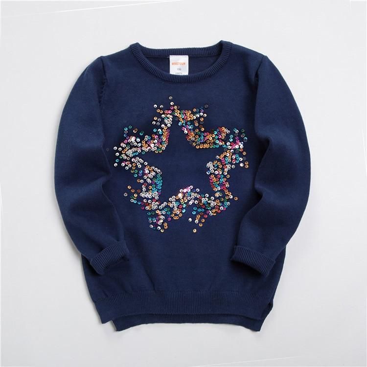 Comme Le Montrent L Image 11 7 Pull De Dessin Anime Doux Pour Filles Paillettes De Mode Vetements A Tricoter Pour Enfants Pull Bebe Garcon Et Fille 3 7 Ans Comme Le Montre Rakuten