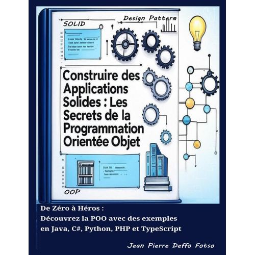 Construire Des Applications Solides : Les Secrets De La Programmation Oriente Objet: De Zro  Hros : Dcouvrez La Poo Avec Des Exemples En Java, C#, Python, Php Et Typescript    Format Broch 
