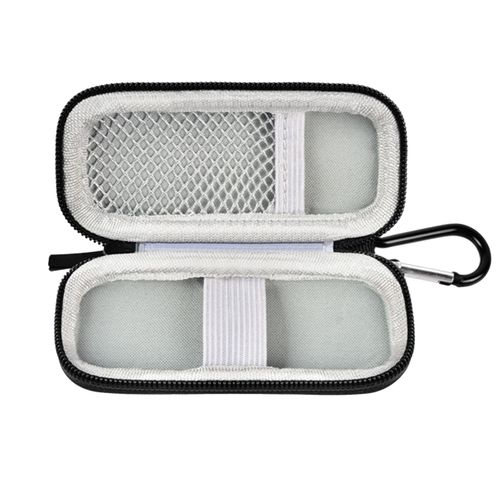 (COULE CASE) tui pour moniteur cardiaque compatible avec AliveCor Kardia Mobile ECG/pour KardiaMobile 6L pour appareil Apple et Android - Type Black