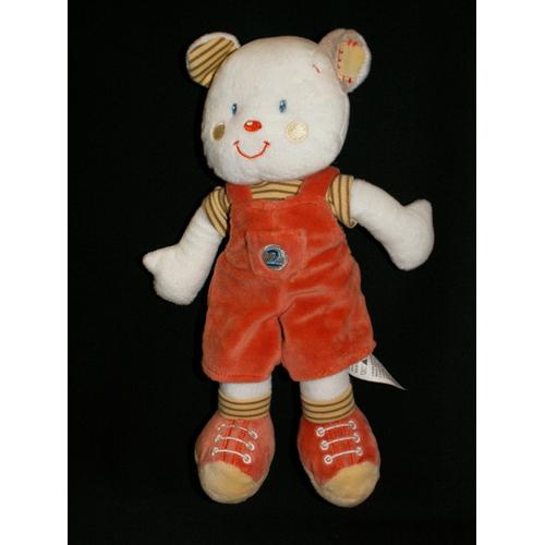  Doudou Blanc Tee .Salopette Orange Brod . 2 Brod.