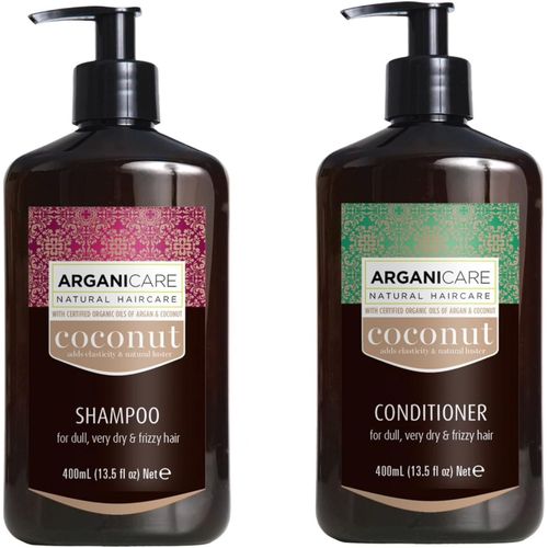 | Duo Shampoing + Aprs Shampoing | A La Noix De Coco Bio | Nettoie, Hydrate Et Revital | Conserve L'eclat | Haute Hydratation | Cheveux Secs & Abms | 1x400 Ml+ 1x400ml[H127]