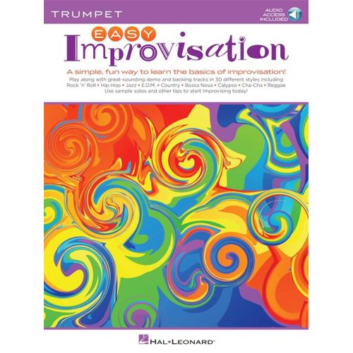 Easy Improvisation A Simple, Fun Way To Learn The Basics Of Improvisation! - Recueil Avec Support(S) En Ligne Trompette Hl00236551 9781495096495