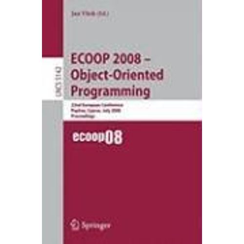 Ecoop 2008 - Object-Oriented Programming    Format Broch 