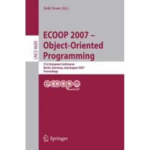 Ecoop - Object-Oriented Programming    Format Broch 