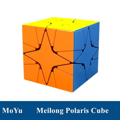 [Ecube] Moyu Cubing Irritation Room,Meilong Ycin Is Cube,Stickerless Mofangjiaoshi Magic Puzzle Cube Dos Moyu Ycin Is Cube Toy - Type Polaris