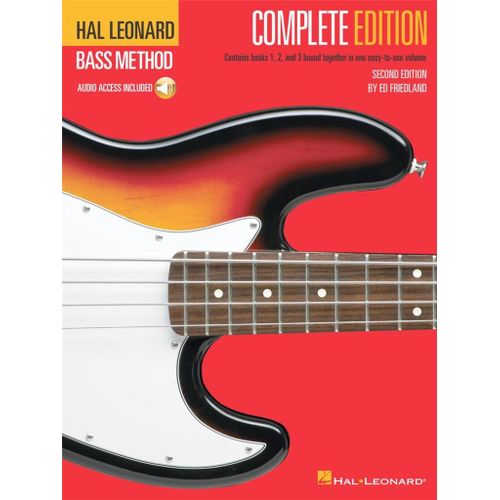 Electric Bass Method Complete Edition Special Bound - Recueil Avec Support(S) En Ligne Guitare Basse Hl00695074 9780793563838