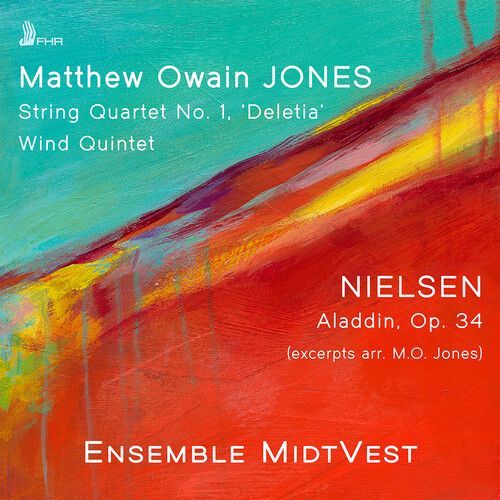 Ensemble Midtvest - Jones: String Quartet No. 1; Wind Quintet; Nielsen: Aladdin, Op. 34 (Arr. Jones) [Compact Discs] - 