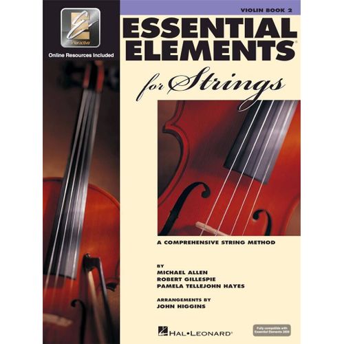 Essential Elements 2000 For Strings - Book 2 - Recueil Avec Support(S) En Ligne Violon Hl00868057 9780634052651