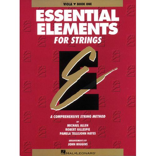 Essential Elements For Strings Book 1 Viola - Recueil Viola Hl04619002 9780793543069