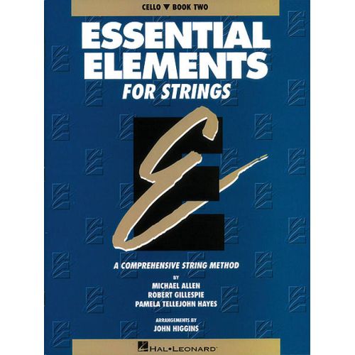 Essential Elements For Strings Book 2 - Cello - Recueil Cello Hl00862551 9780793542994