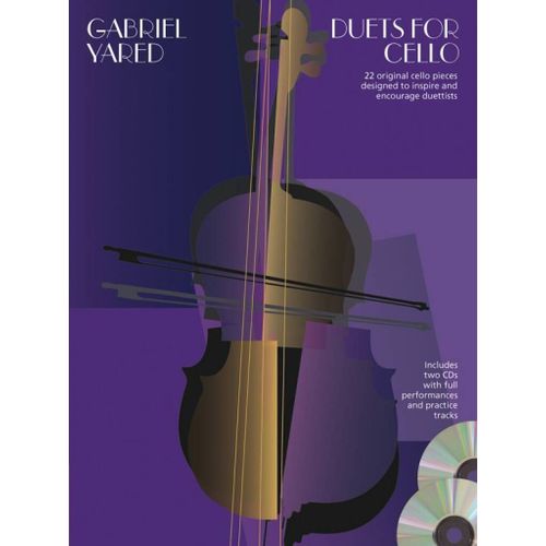 Gabriel Yared : Duets For Cello (Book/2 Cds) - Recueil Avec Cd Cello[Duet] Musch78023 9781849389235