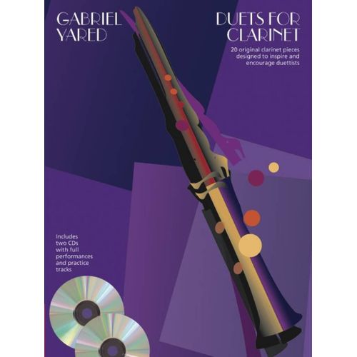 Gabriel Yared : Duets For Clarinet - Recueil Avec Cd Clarinet Duet Musch78034 9781849389242