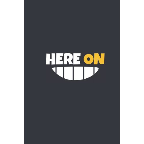 Here On Note Book: A Simple Journal Brought To You By Here On With A Smile.    Format Broch 