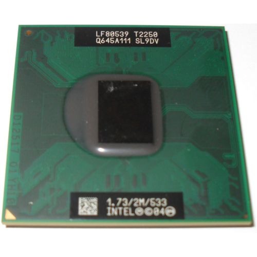   INTEL CORE DUO T2250 1.73/2M/533 PROCESSOR LF80539 T2250 SL9DV POUR Ordinateur portable HP 434722-001