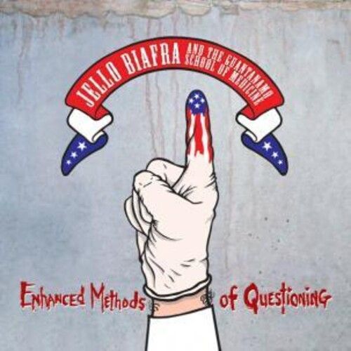 Jello Biafra - Enhanced Methods Of Questioning - Blue [12-Inch Single] Blue, Colored Vinyl, Ltd Ed - 