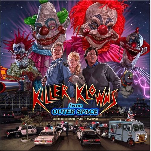 John Massari - Killer Klowns From Outer Space (Original Soundtrack) [Vinyl Lp] Colored Vinyl, Gatefold Lp Jacket - 