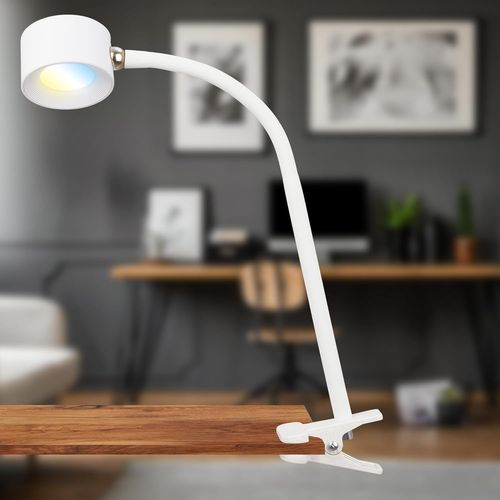 - Lampe De Bureau Led Avec Accu, Amovible Par Aimant, Rotation 360, Intensit Variable, Cct, Lampe De Lecture Sans Fil, Lampe  Pince, Lampe De Chevet, Lampe De Lecture Enfants, 44 Cm[X860]