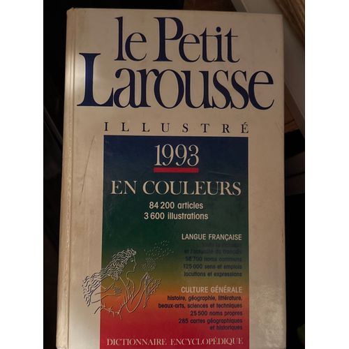 Le Petit Larousse Illustre 1995    Format Broch 