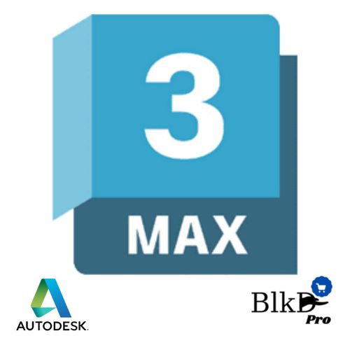 Logiciel - Autodesk 3ds Max 2022-2025 - Licence Officielle - 1 An - Windows/Mac - Animation 3d - Rendu