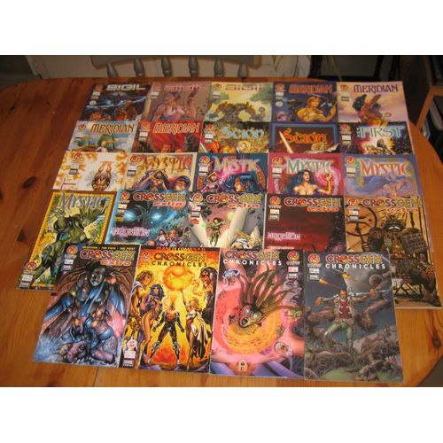  Lot 24 Comics Crossgen Sigil Meridian Scion First Mystic Extra Chronicles Semic 