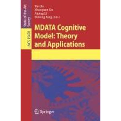 Mdata Cognitive Model: Theory And Applications    Format Broch 