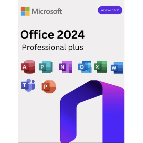 Microsoft Office 2024 Professionnel Plus (Pro Plus) - Cl Licence  Tlcharger - Livraison Rapide 7/7j