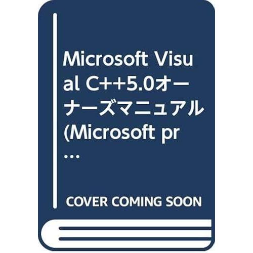 Microsoft Visual C++5.0 (Microsoft Programming Series)    Format Broch 