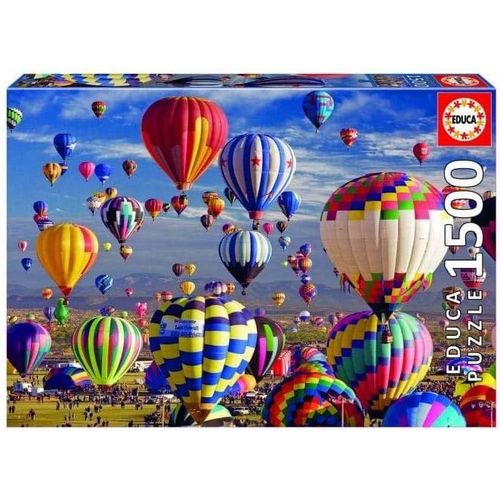 - Montgolfires. Puzzle Pour Adulte Avec 1.500 Pices. Puzzle De 1500 Pices. Dimensions: 85 X 60 Cm. Colle  Puzzle Incluse. Recommand  Partir De 14 Ans (17977)