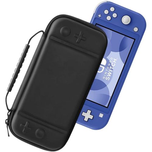 (Noir) 1pc Nintendo Switch Lite Case, tui Rigide Pour La Console Nintendo Switch Lite, Comprend 8 Cartes De Jeu, Joy&con Et Autres Accessoires.