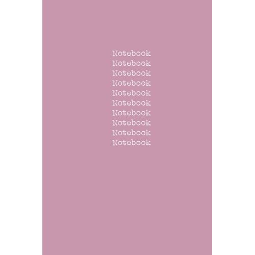 Notebook: Basic Design,Purple,Minimal Style, Lined, Soft Cover,(6 X 9) Inch 100 Page: Notebook: Large Composition Book, Journal    Format Broch 
