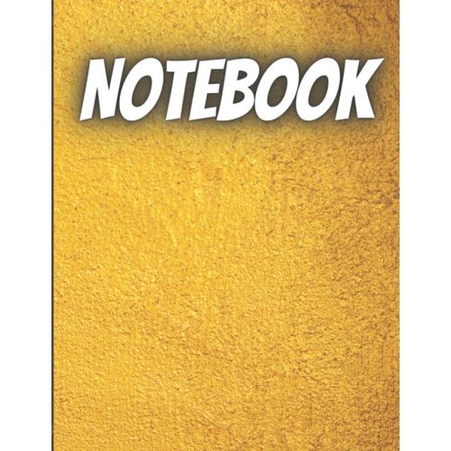 Notebook: Lined Notebook Journal - 120 Pages - Large (8.5 X 11 Inches) Paperback - New    Format Broch 