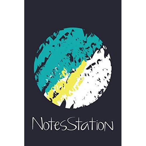 Notebook: Note Station Notebook 6x9