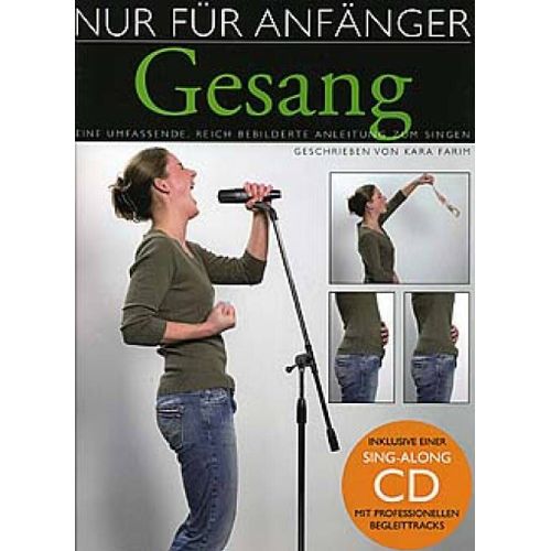Kara Farim : Nur Fr Anfnger: Gesang - Recueil Avec Cd Chant 9790201651705 Bwh7288 9783865431356