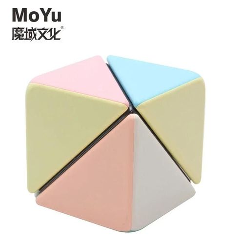 [Picube] MoYu MeiLong coin torsion perle Boomerang moulin  vent feuille d'rable Triangle pyramide Puzzle macaron JinZiTa Cubes magiques enfants-Dino