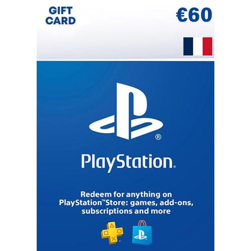 Playstation Store Gift Card 60 Eur France