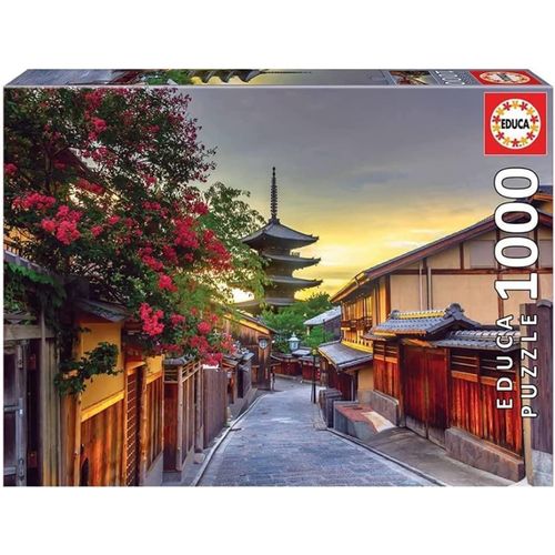 - Puzzle De 1000 Pices Pour Adultes | Pagode Yasaka, Kyoto, Japon. Comprend Fix Puzzle Tail Pour L'accrocher Une Fois L'assemblage Termin.  Partir De 14 Ans (17969)